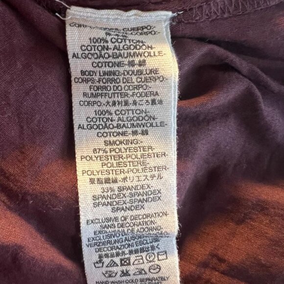 NWOT Free People Sundrenched Mini Dress in Faded Maroon - Size S - Picture 7 of 8